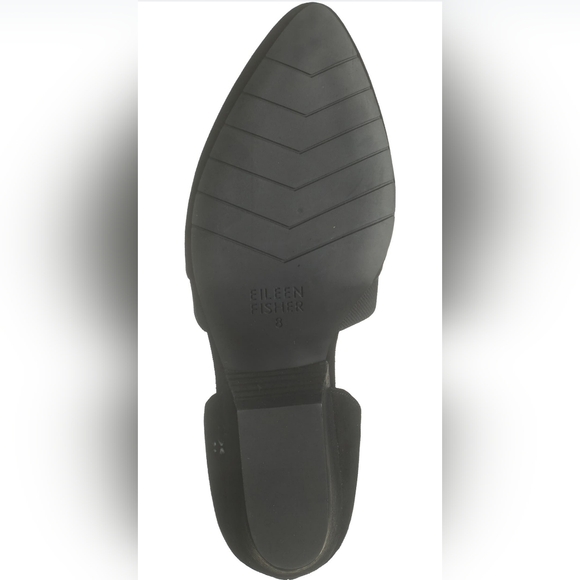 Eileen Fisher Hilly Wedge d'Orsay Pump Black 10 M - Picture 2 of 6